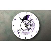 Logo Clock - Tribe - Baseball Logo Clock - Tribe - Baseball